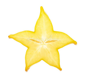 切开的杨桃图片