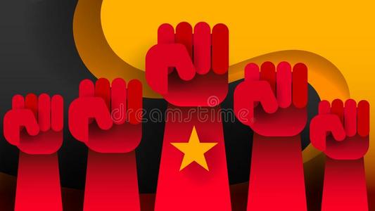 红色革命作品集图片