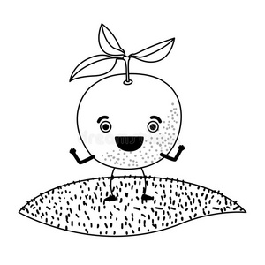 安全漫画白色的背景关于单色画桔子成果漫画越过generallyrecognized