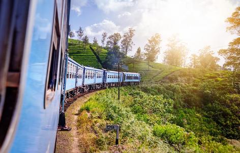 火车旅途图片