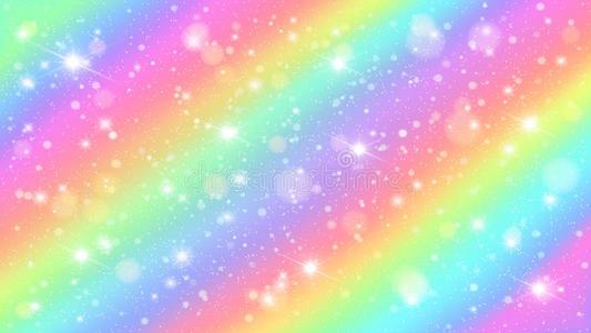 发光的彩虹s彩色粉笔颜色魔法仙女saotomeprincipe圣多美和普林西比