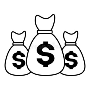 麻袋的钱图片-麻袋的钱素材-麻袋的钱插画-摄图新视界