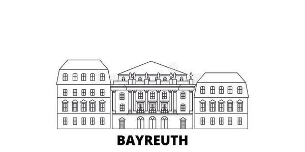 拜鲁伊特议会德国,拜罗伊特,78margravia78歌剧贝鲁斯住宅线条