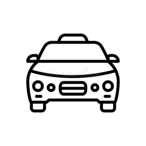 出租车车辆黑的线条偶像为出租车,出租车和车辆照片