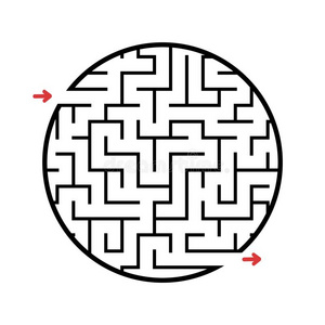 小孩格林奇冷静迷宫.教育的游戏为小孩.使迷惑为奇尔德照片