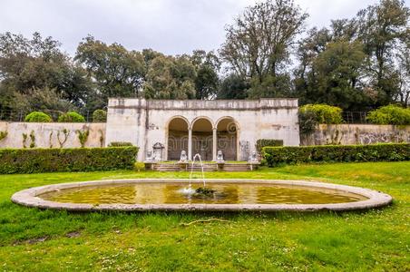 普库拉别墅鲍格才家族园采用罗马照片