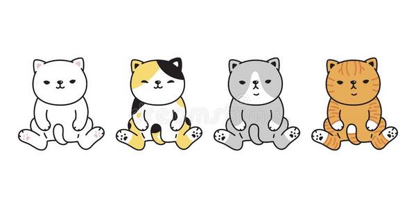 印花布猫图片 印花布猫素材 印花布猫插画 摄图新视界