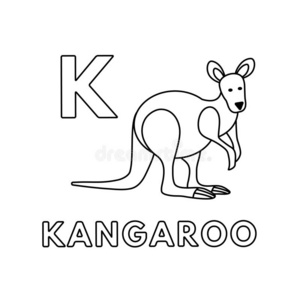 袋鼠应该怎么画图片