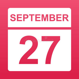 白色的日历向一有色的b一ckground.d一y向thailand泰国照片