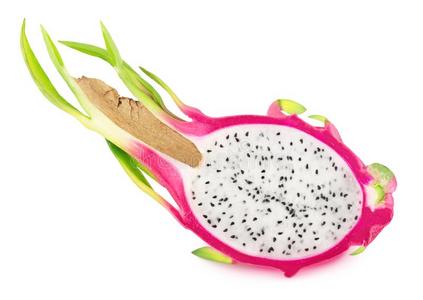 切开的火龙果图片