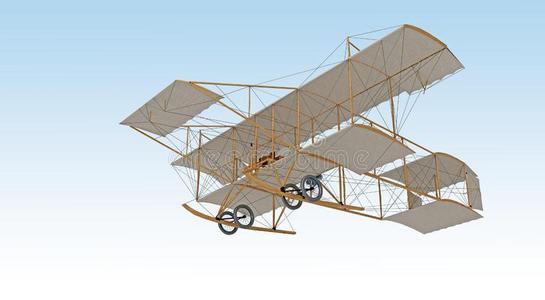 莱特兄弟飞机图片