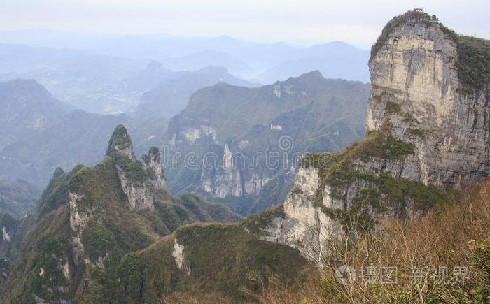 张家界国家的公园,中国.化身山