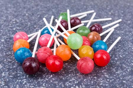 糖果桩图片