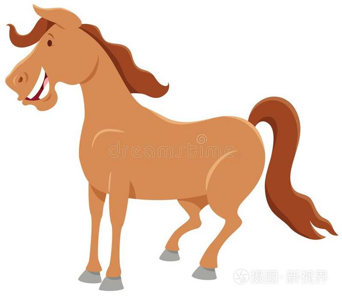 农场马性格漫画说明