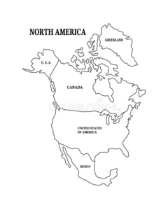 美洲地图图片-美洲地图素材-美洲地图插画-摄图新视界