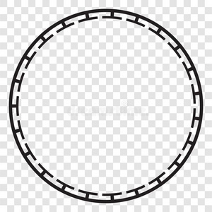简单的矢量黑的圆框架为证明书,招贴走希腊字母的第14个字母照片