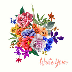 满是花壁纸图片