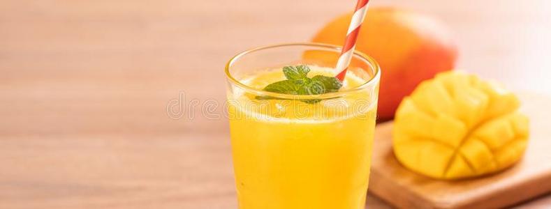 芒果汽水图片