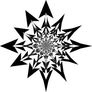 圆形的彩格呢风车扇子破碎的箭蜘蛛网错觉argentina阿根廷照片