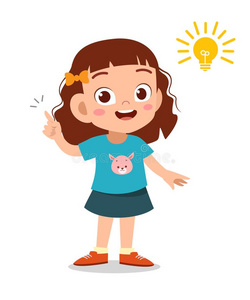 小孩的主意图片