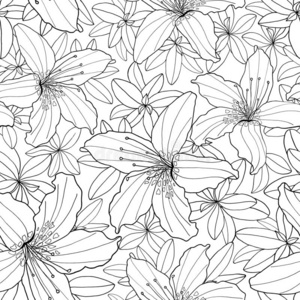 百合花杜鹃图片-百合花杜鹃素材-百合花杜鹃插画-摄图新视界