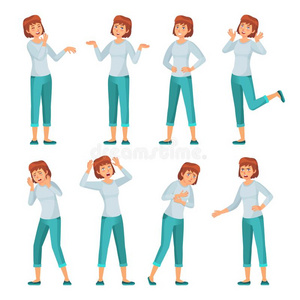 女人面部的情感,年幼的forexample例如照片