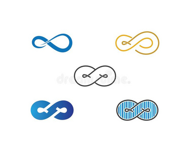 无穷大标识样板矢量偶像照片