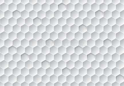 蜂窝无缝的灰色的背景.矢量说明照片