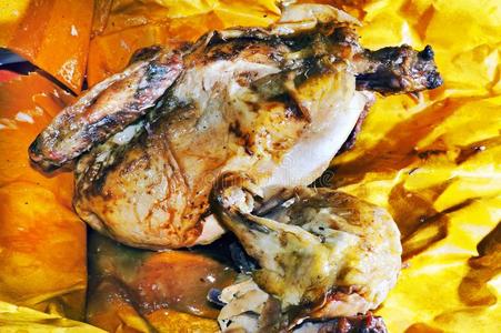 一些串起鸡照片