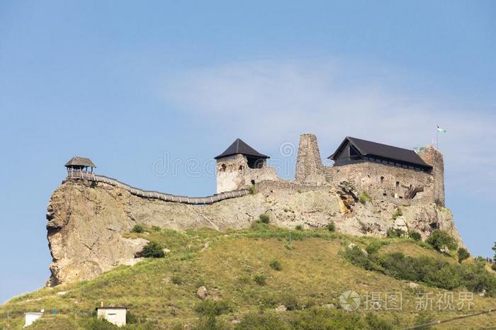城堡关于波尔多科采用北方的匈牙利