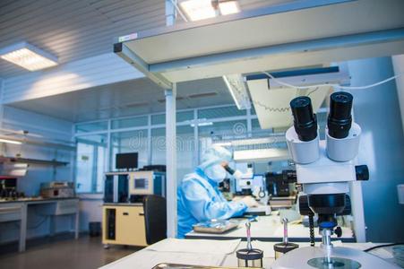 现代实验室内部关于现代的研究实验室照片