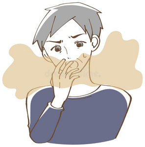 男人口臭图片
