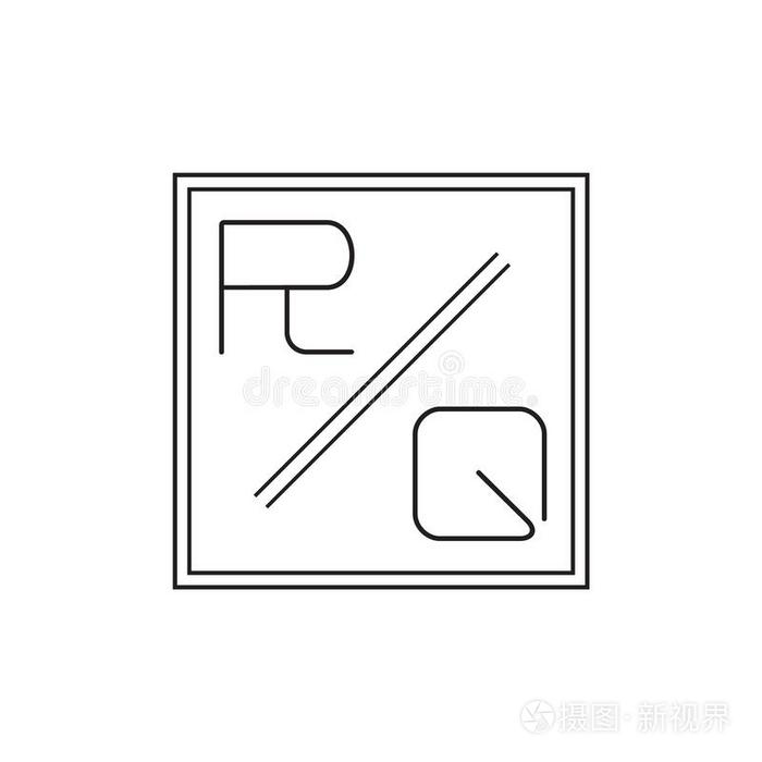 RQ奢侈信标识样板采用矢量为饭店,王族成员