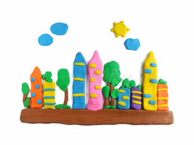 弯曲的建筑物图片