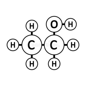 乙醇分子偶像照片