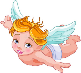 情人一天爱神丘比特的画像照片