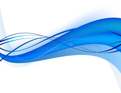 蓝色弧线抽象的艺术的背景蓝色水波浪弧线线条设计我照片