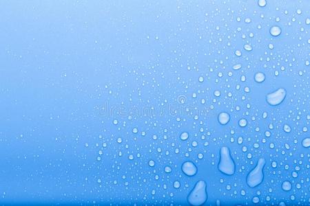 颜色集中落下关于水向一颜色b一ckground.精心选择的集中.蓝色.