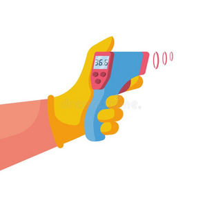 身体发热红外线图片