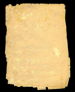 黄元贞纸关于老的变黄或发黄纸照片