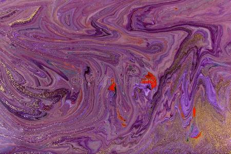 紫色的大理石抽象的液体艺术模式.照片