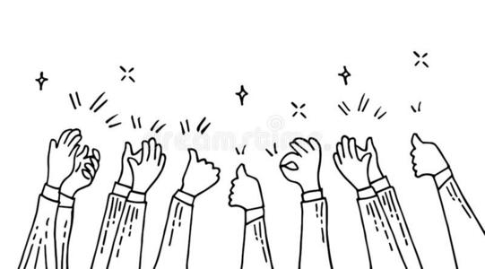 鼓掌拍手图片-鼓掌拍手素材-鼓掌拍手插画-摄图新视界
