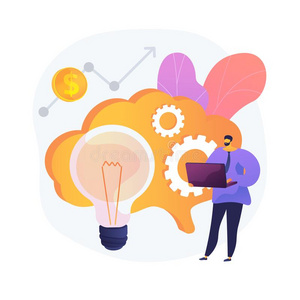 学做漫画商业智力矢量观念隐喻照片