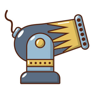 炮车上卸下大炮图片