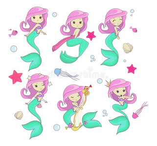 漂亮的美人鱼图片