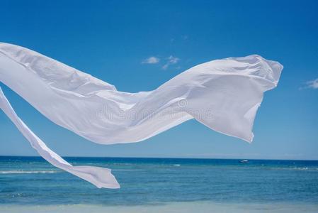 飘动的布图片