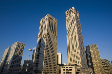 北京城市风光,高楼大厦照片