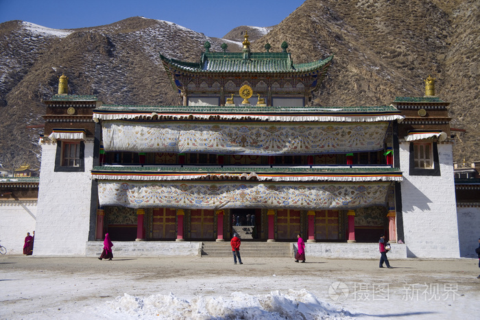 甘南夏河拉卜楞寺