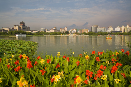 北京,莲花池公园