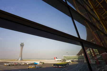 机场外观北京,首都机场,t3航站楼,照片